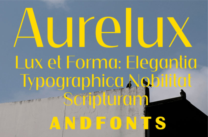 Aurelux Font