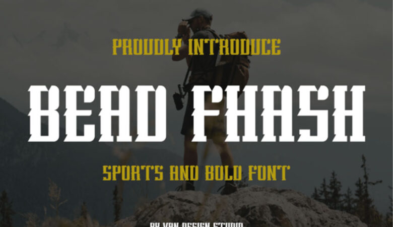 Bead Fhash Font