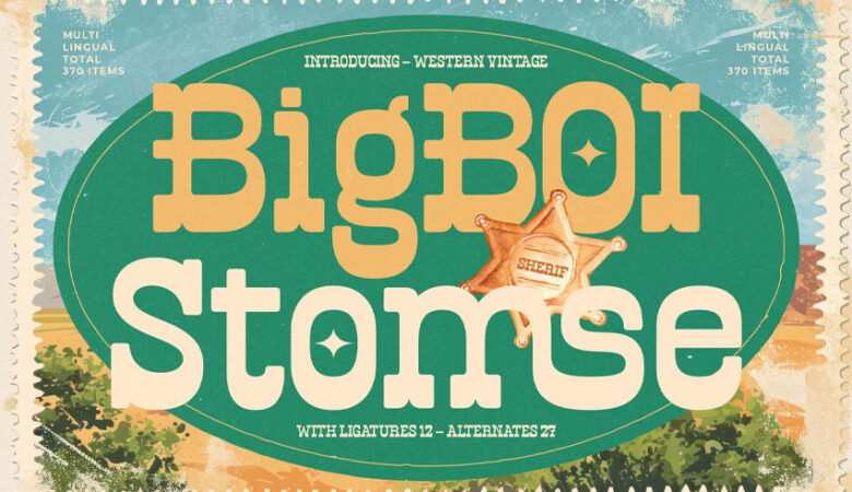 Bigboi Stomse Font