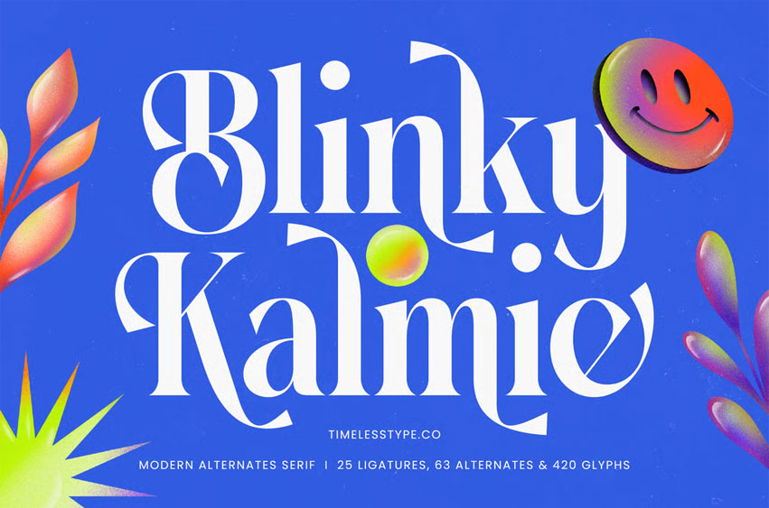Blinky Kalmie Font