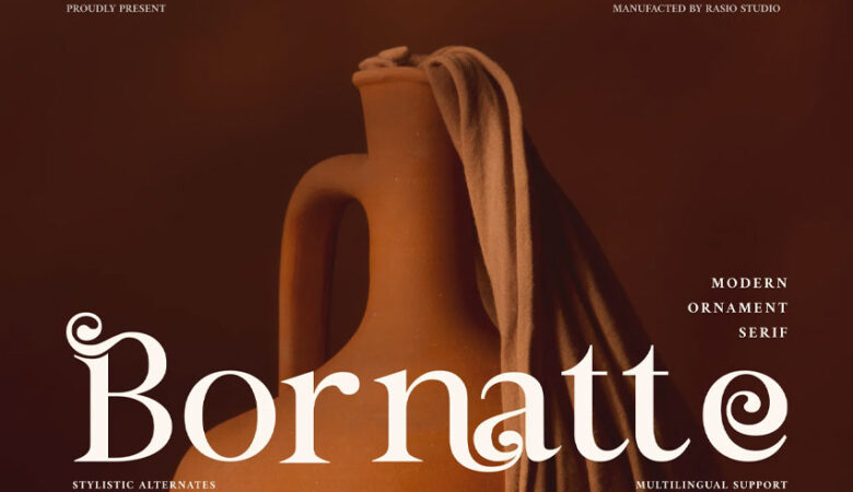 Bornatte Font
