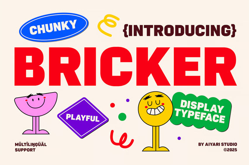 Bricker Playful Font