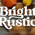 Bright Rustic Font
