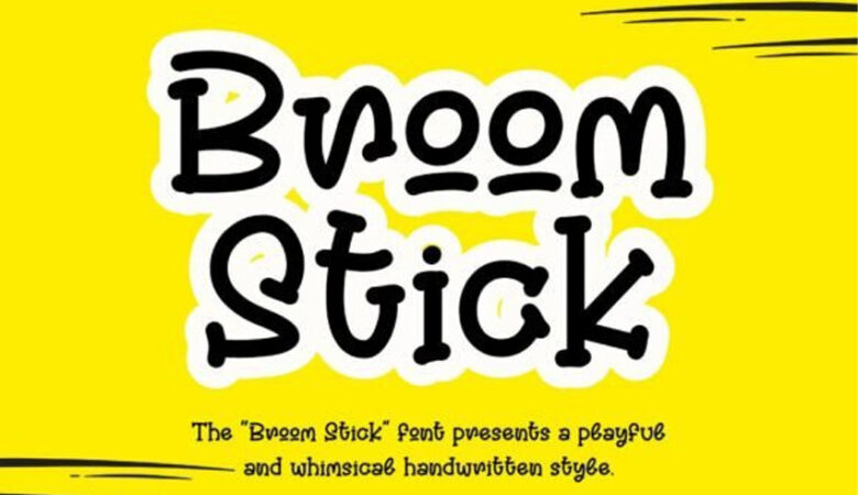 Broom Stick Font