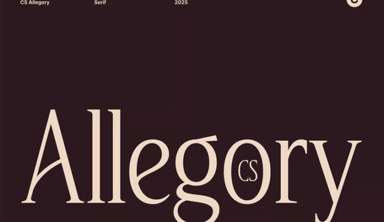 CS Allegory Font