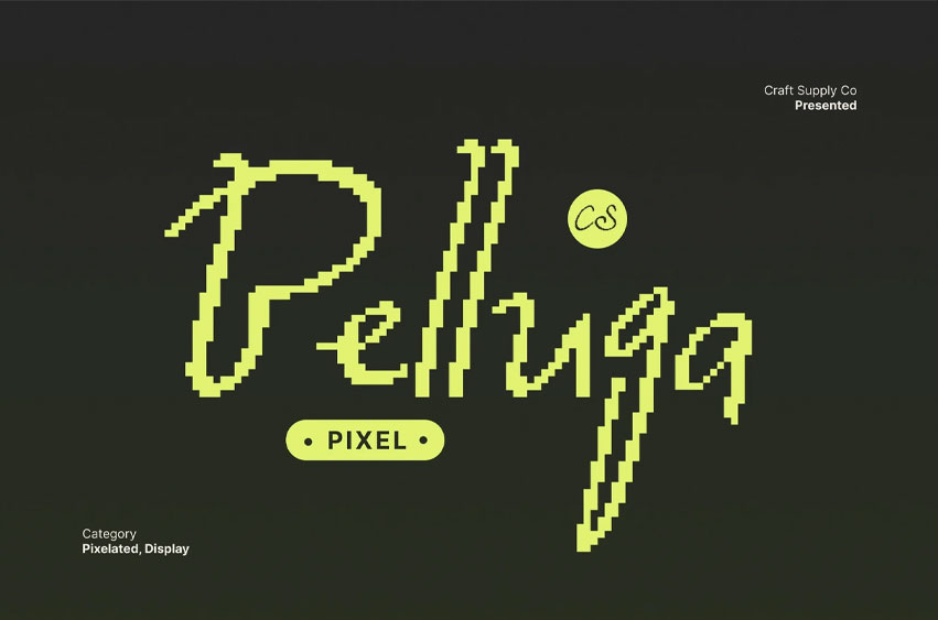 CS Belluga Pixel Font