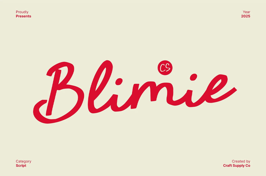 CS Blimie Font