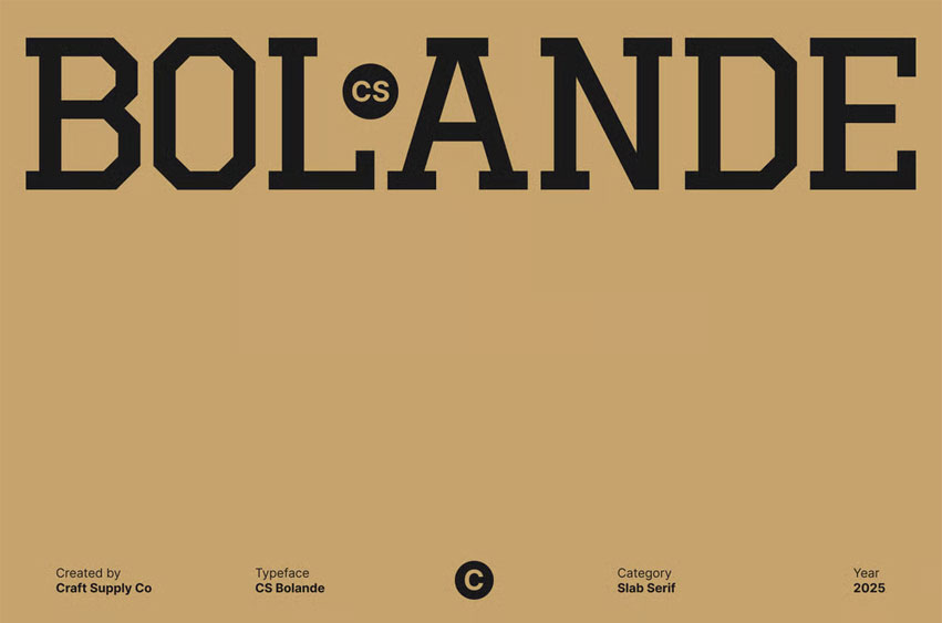 CS Bolande Font