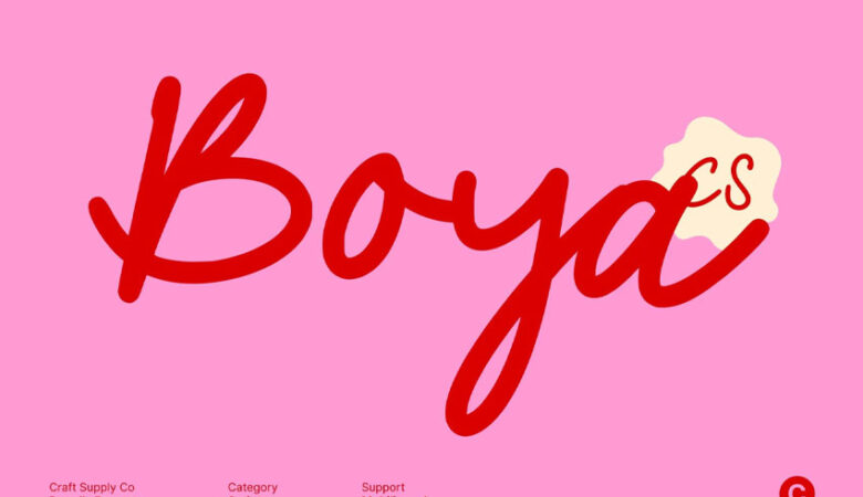 CS Boya Font