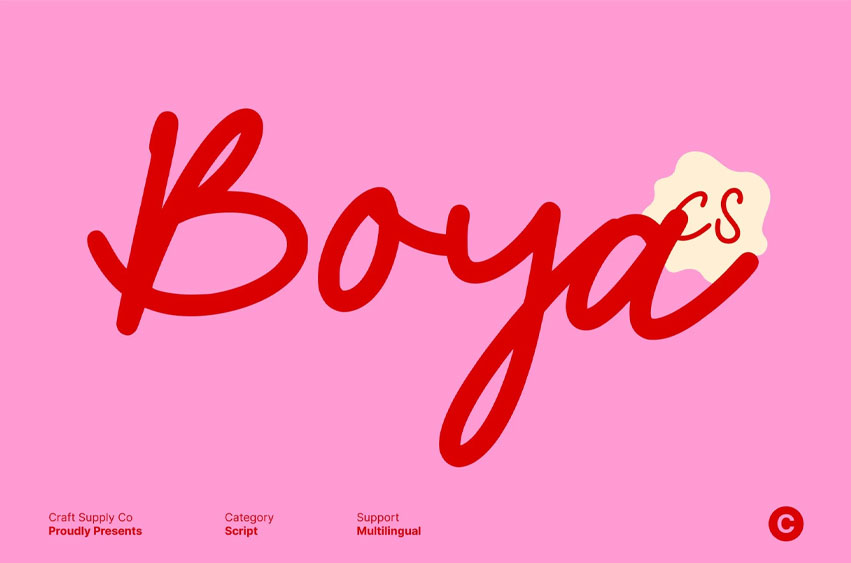 CS Boya Font