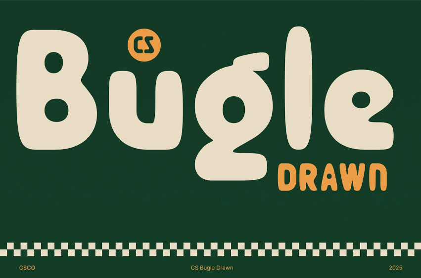CS Bugle Drawn Font