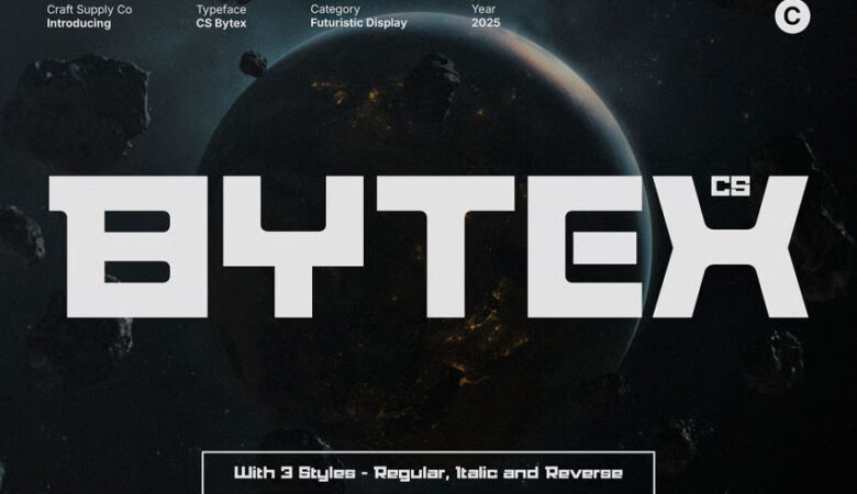 CS Bytex Font
