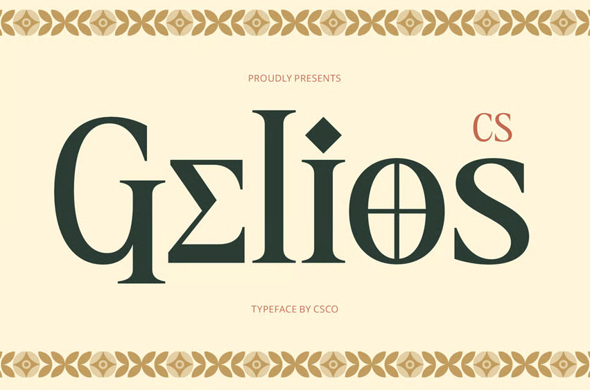 CS Gelios Font