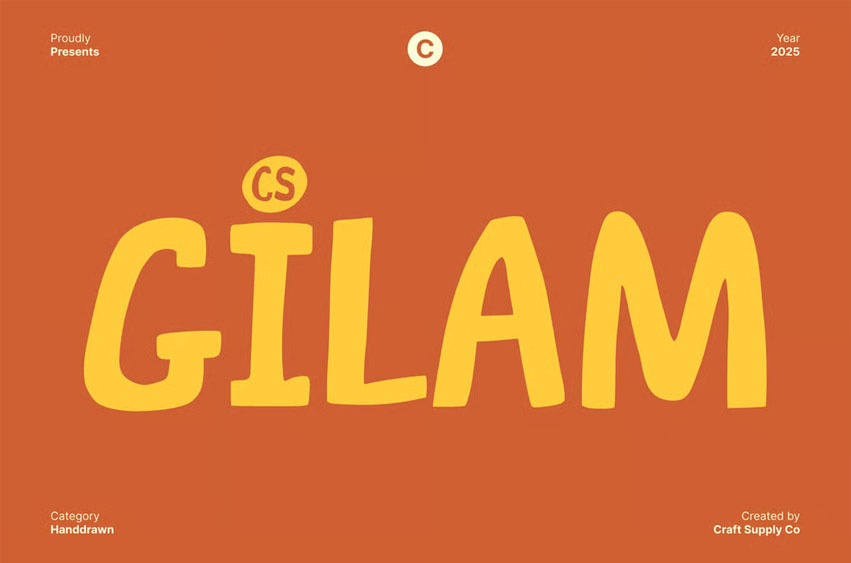 CS Gilam Font