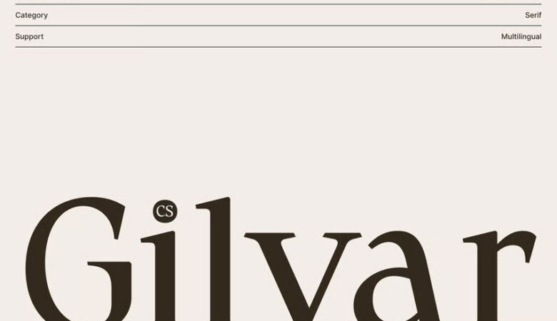 CS Gilvar Font