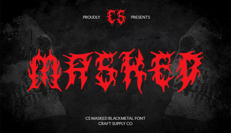 CS Masked Font