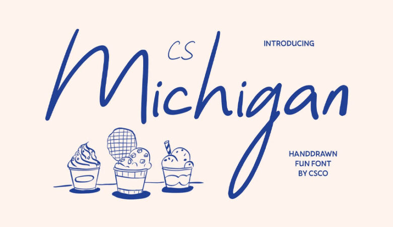 CS Michigan Font