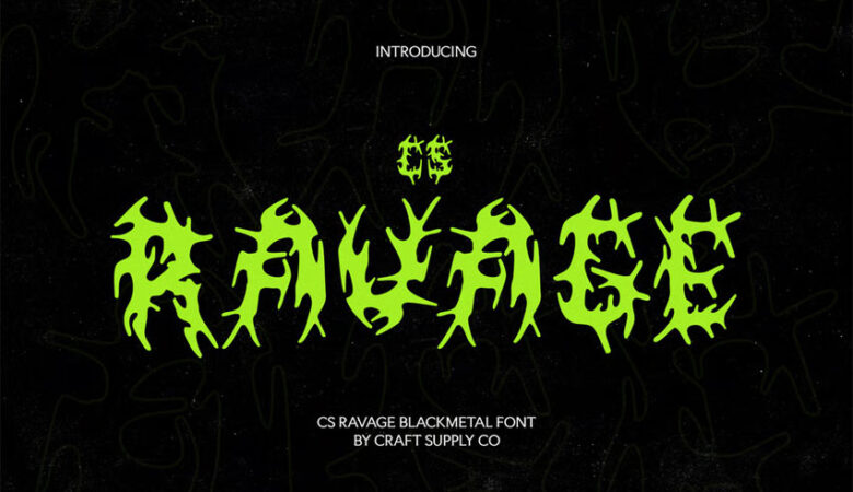 CS Ravage Font
