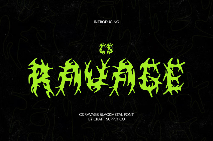 CS Ravage Font