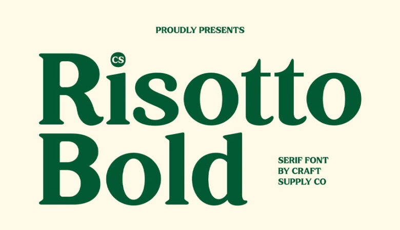 CS Risotto Font