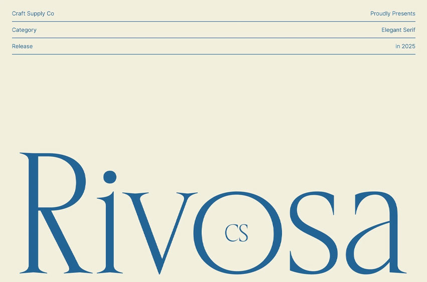 CS Rivosa Font