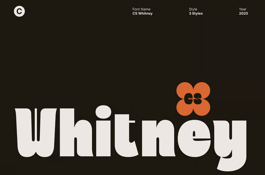 CS Whitney Font
