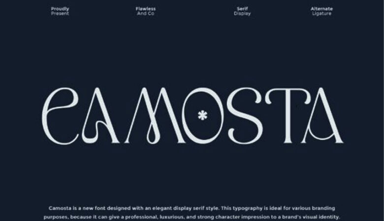 Camosta Font