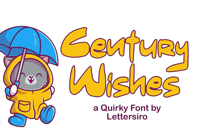 Century Wishes Font