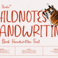 Childnotes Handwriting Font