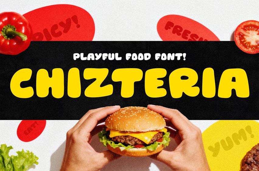 Chizteria Food Font