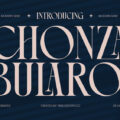 Chonza Bularoi Font
