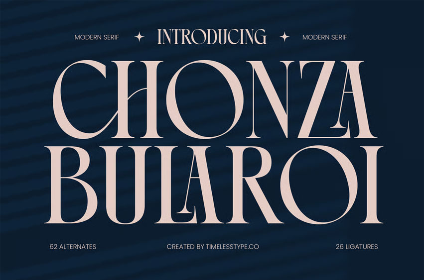 Chonza Bularoi Font