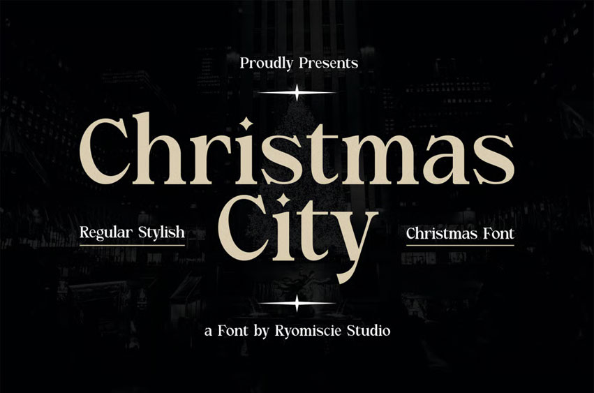 Christmas City Font