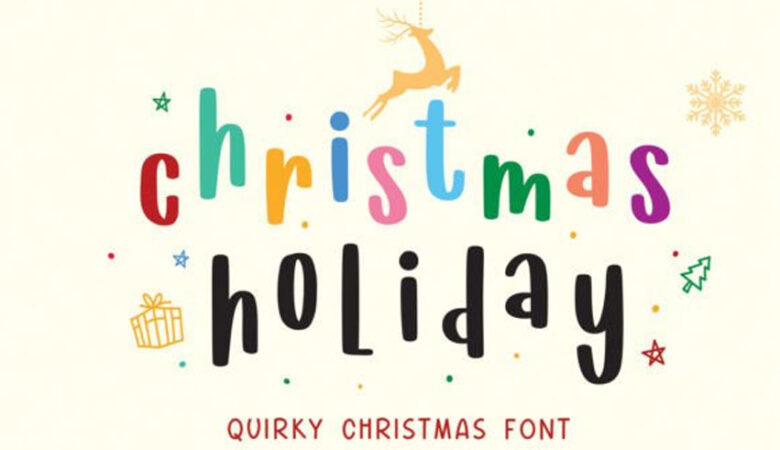 Christmas Holiday Font