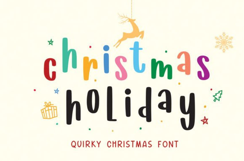 Christmas Holiday Font