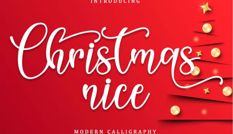Christmas Nice Font