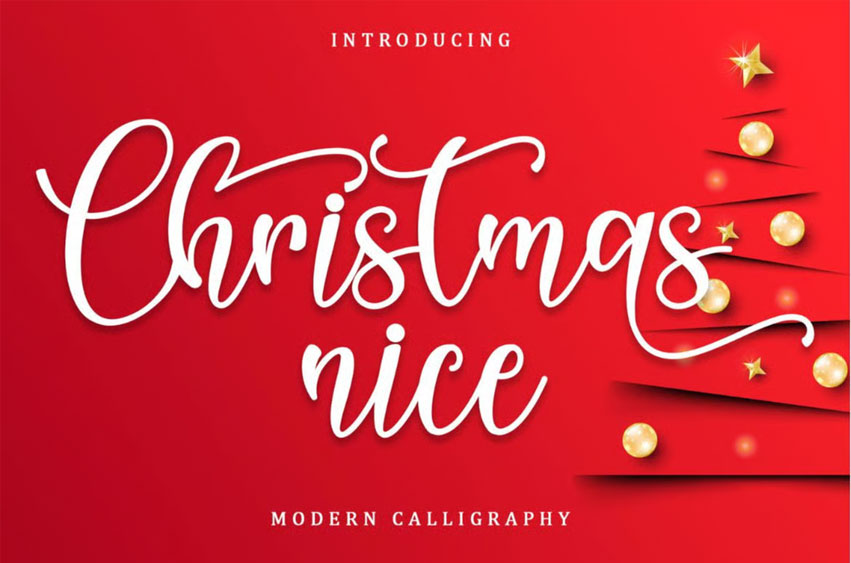 Christmas Nice Font