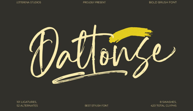 Daltonse Font