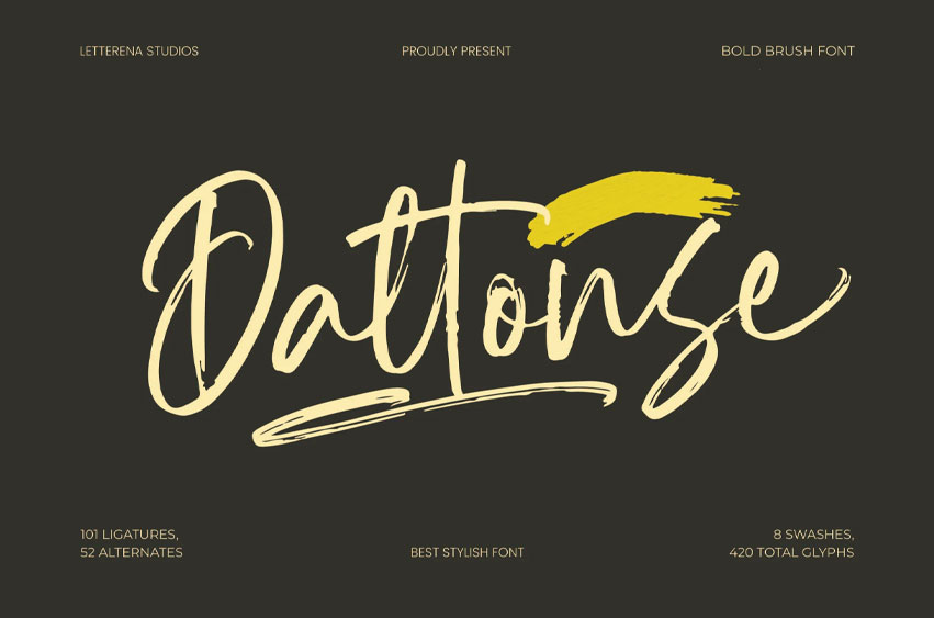 Daltonse Font
