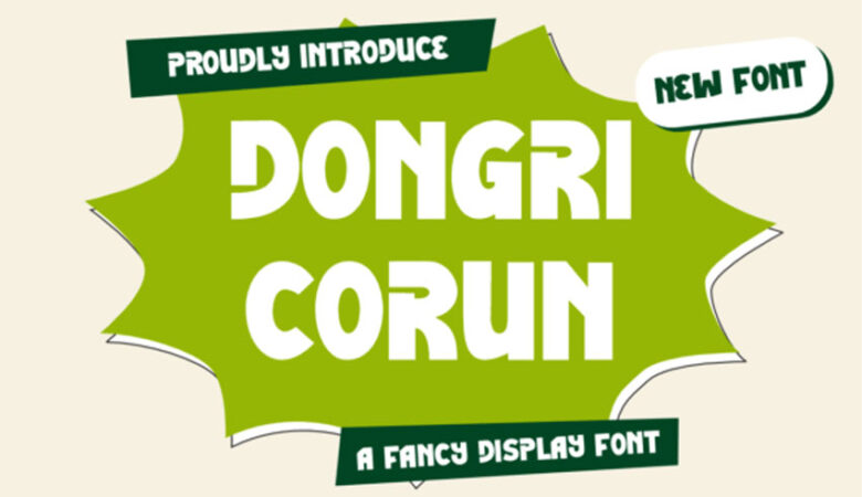 Dongri Corun Font