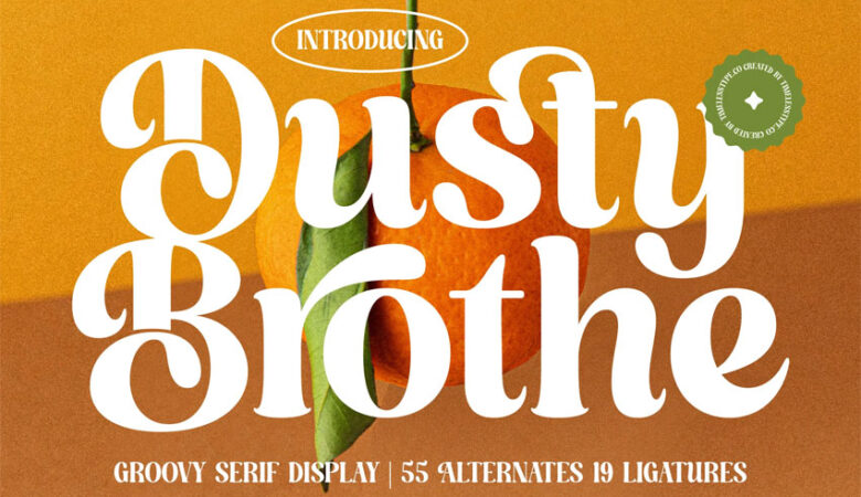 Dusty Brothe Font