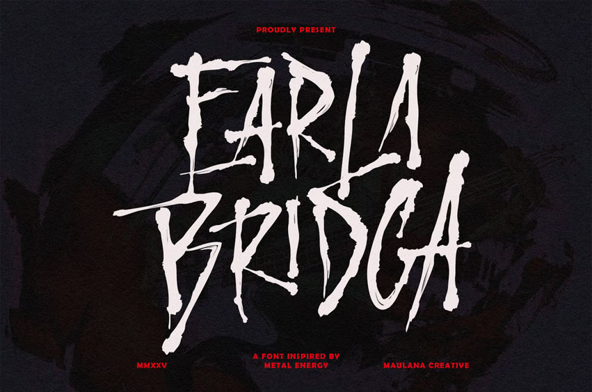 Earla Bridga Font
