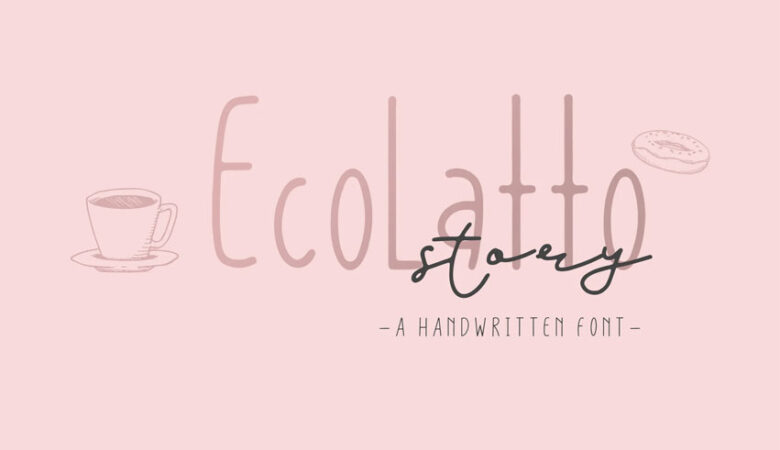 Ecolatto Story Font