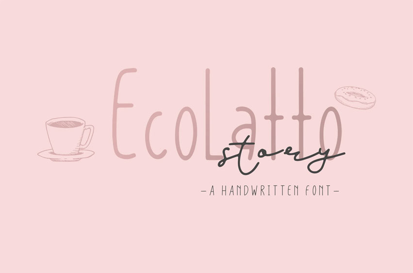 Ecolatto Story Font
