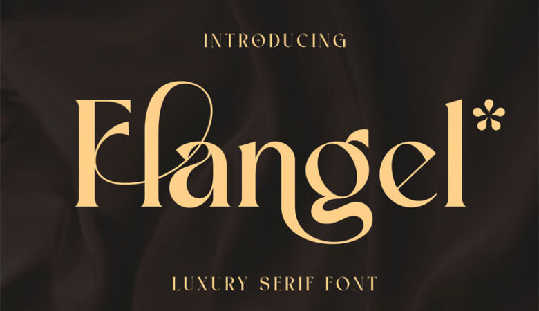 Flangel Font
