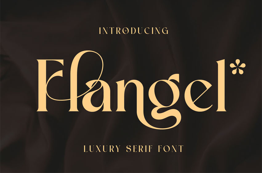 Flangel Font