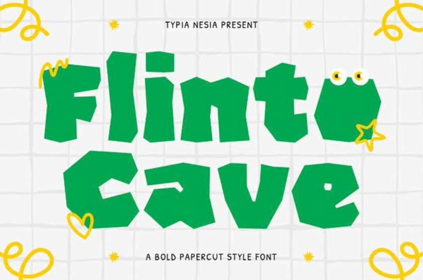 Flinto Cave Font