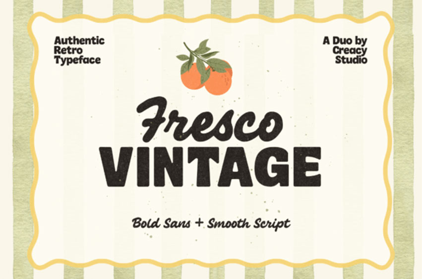 Fresco Vintage Font