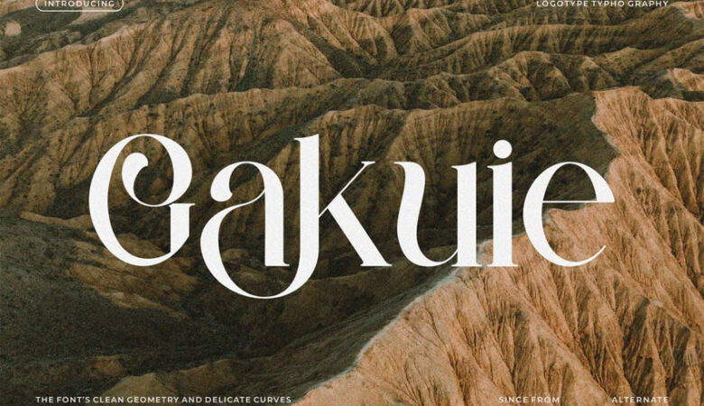 Gakuie Font