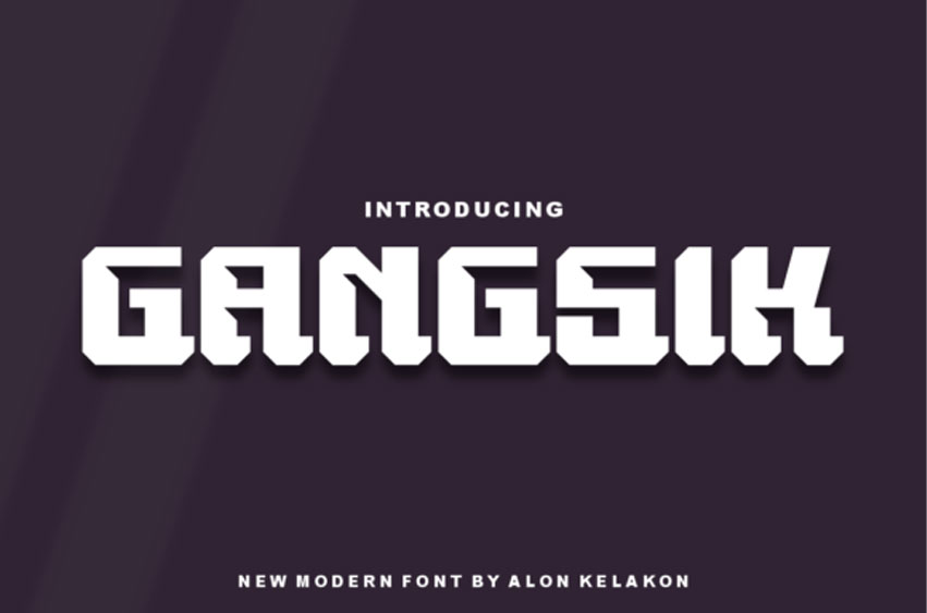 Gangsik Font
